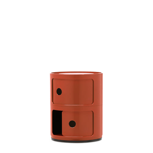 COMPONIBILE 2 ELEMENTI ARANCIO LUCIDO