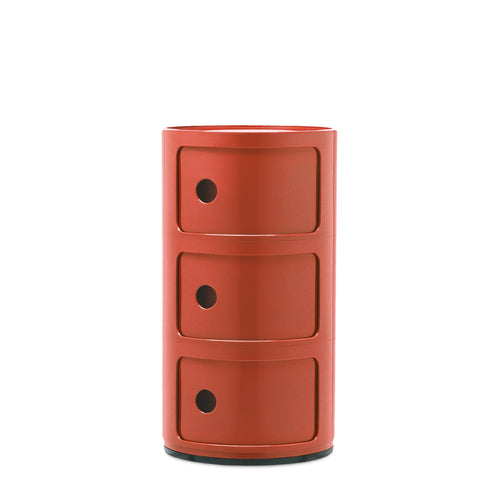 COMPONIBILE 3 ELEMENTI ARANCIO LUCIDO	