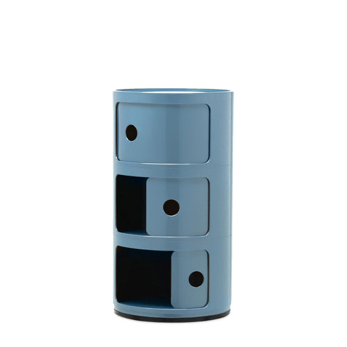 COMPONIBILE 3 ELEMENTI AZZURRO LUCIDO	