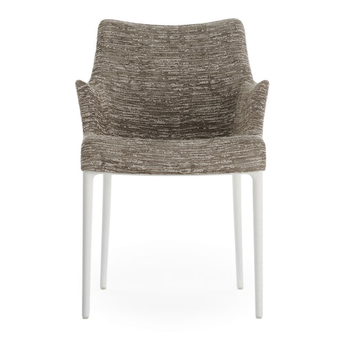 ELEGANZA NIA STRUTTURA BIANCA - SEDUTA TORTORA