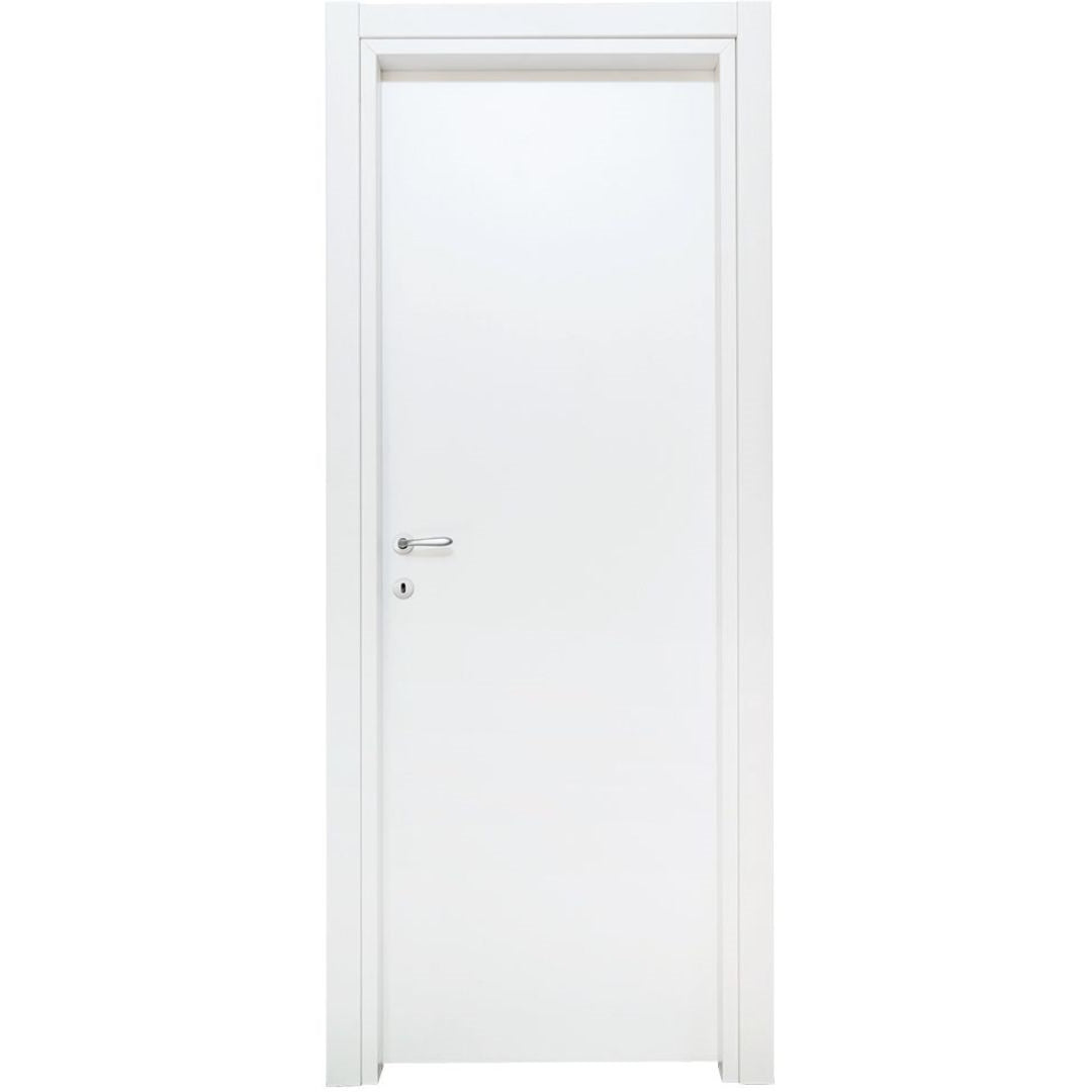 PORTA BATTENTE BIANCO LISCIO - 210 x 70 - REVERSIBILE
