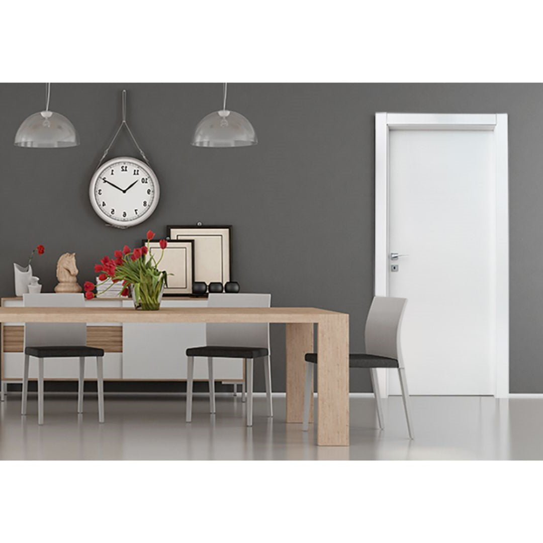 PORTA MATRIX BIANCO BATTENTE - 210 x 60 DESTRA