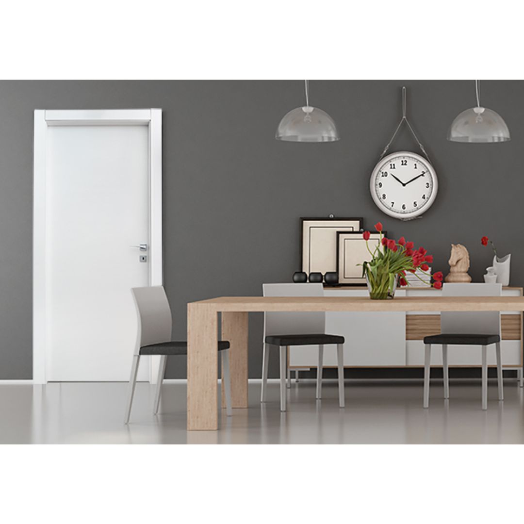 PORTA MATRIX BIANCO BATTENTE - 210 x 60 SINISTRA