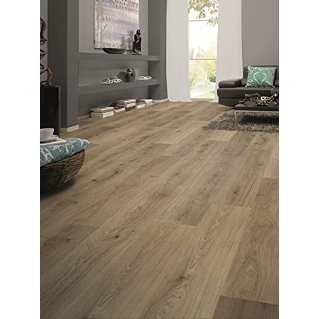 PAVIMENTO LAMINATO STANDARD ROVERE BEIGE NIAGARA - CONF. DA 2,390 MQ