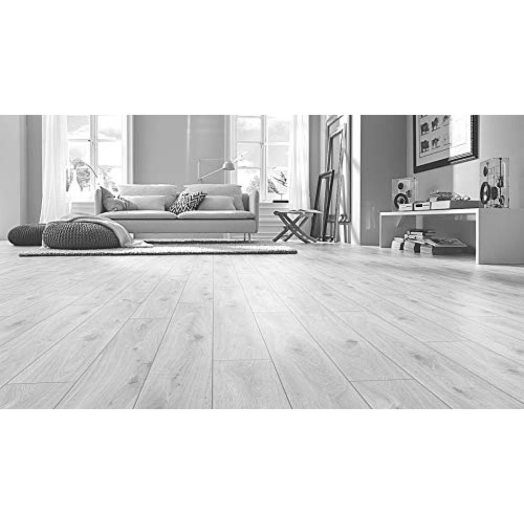 PAVIMENTO LAMINATO AMAZONE ROVERE BIANCO PRESTIGE - CONF. DA 1,300 MQ