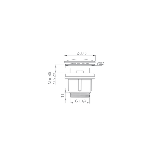 PILETTA CLICK CLACK CROMO