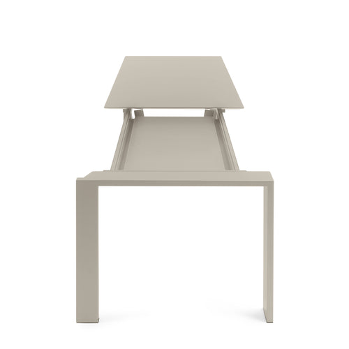 FOUR EXTENDABLE 160+50+50x90 BEIGE