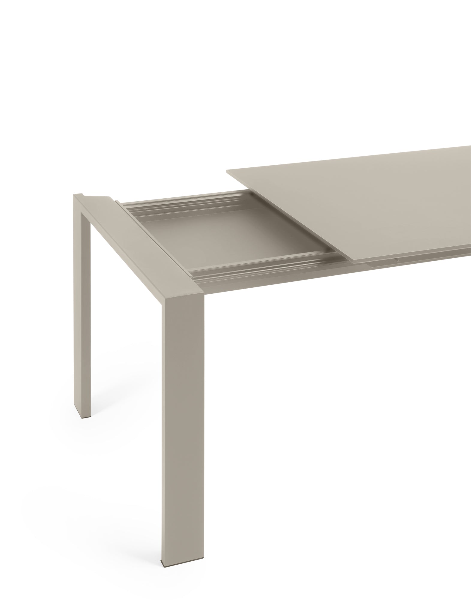 FOUR EXTENDABLE 160+50+50x90 BEIGE