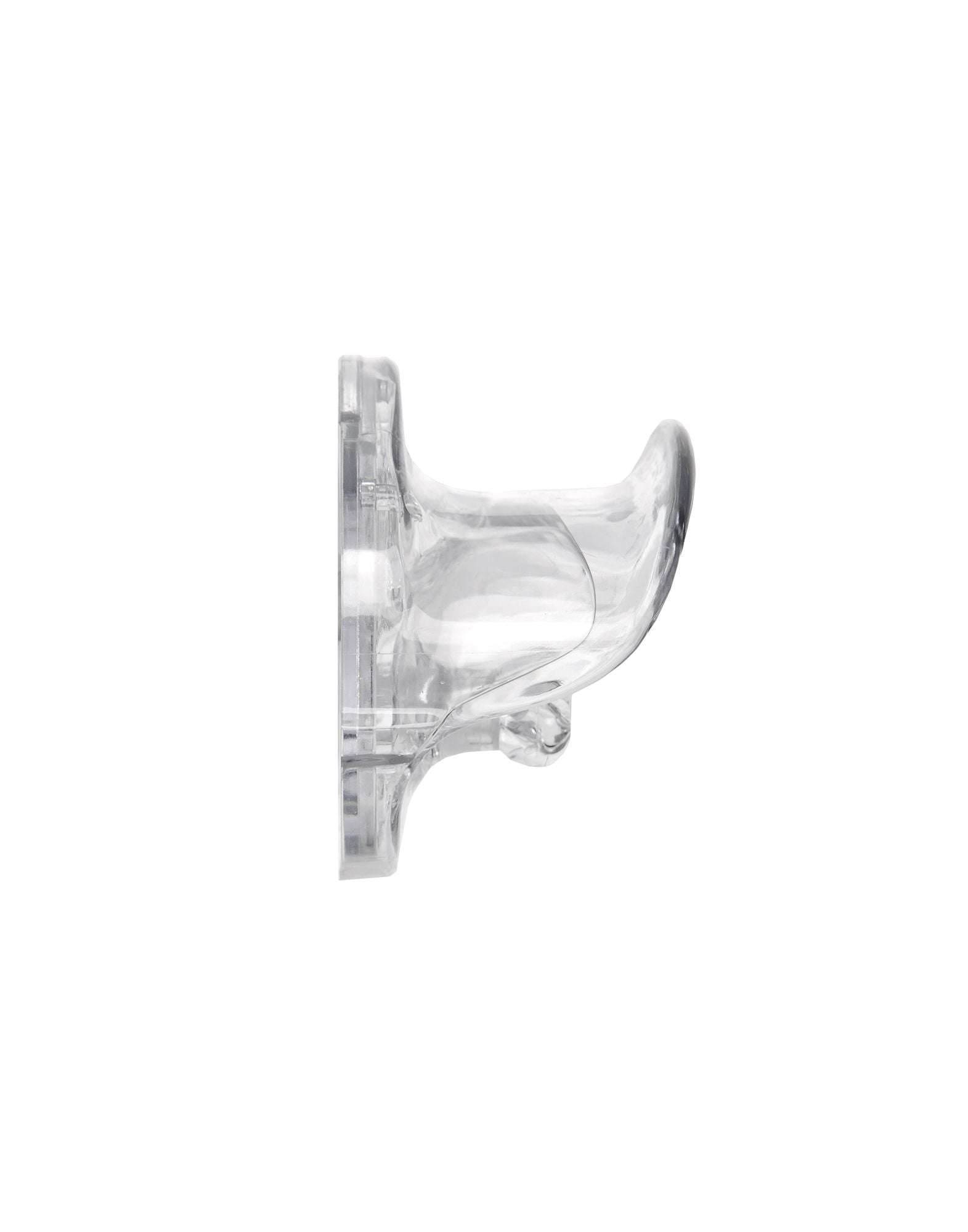 GANCIO WALL CLOTHES HOOK TRASPARENTE