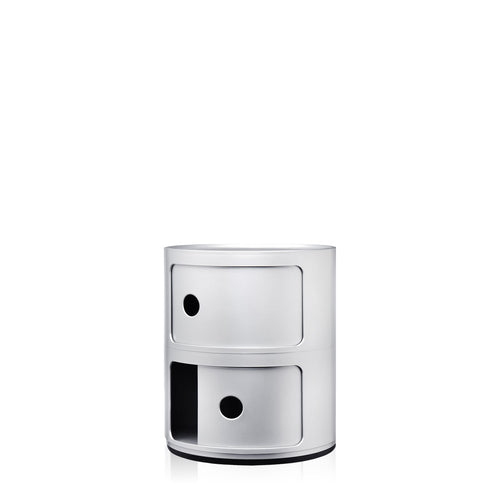 COMPONIBILE 2 ELEMENTI SILVER OPACO