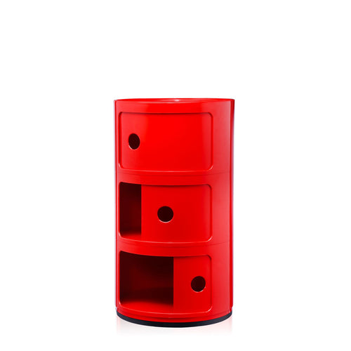 COMPONIBILE 3 ELEMENTI ROSSO LUCIDO
