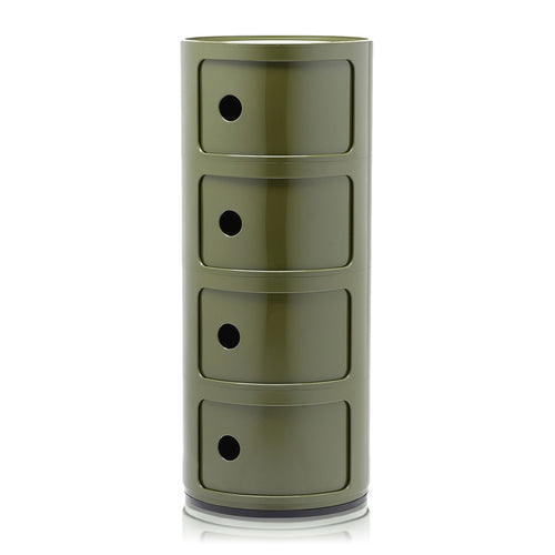 COMPONIBILE 4 ELEMENTI VERDE LUCIDO