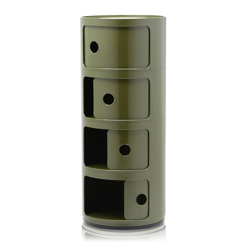 COMPONIBILE 4 ELEMENTI VERDE LUCIDO