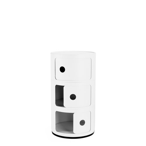 COMPONIBILE 3 ELEMENTI MAT BIANCO