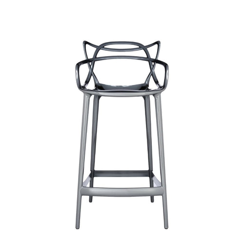 MASTERS STOOL H.65 TITANIO