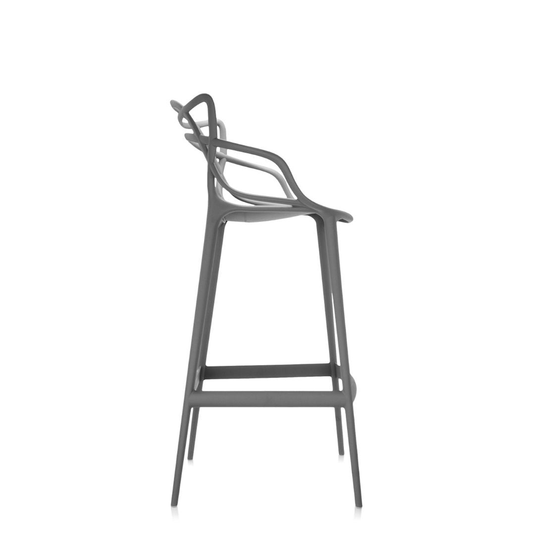MASTERS STOOL H.75 GRIGIO 