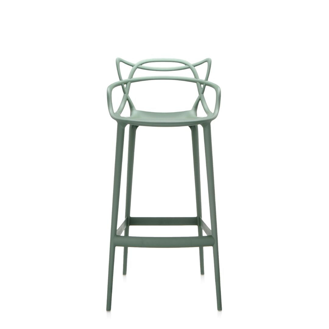 MASTERS STOOL H.75 VERDE SALVIA 