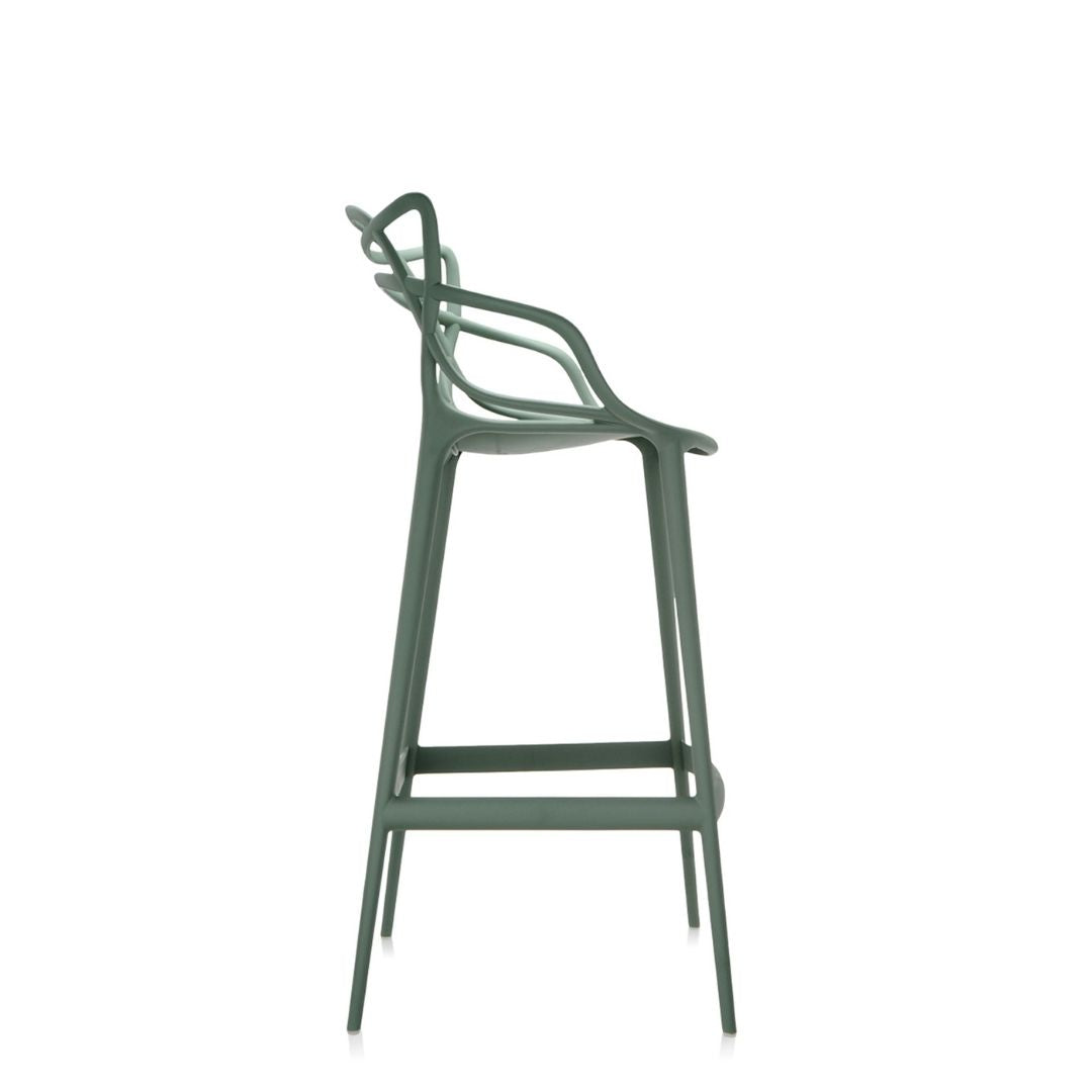 MASTERS STOOL H.75 VERDE SALVIA 