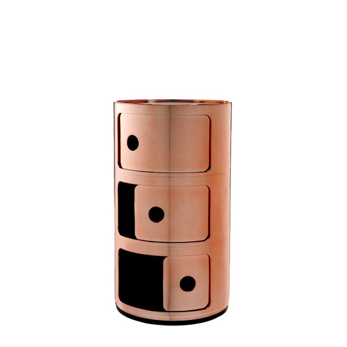 COMPONIBILE 3 ELEMENTI METAL RAME