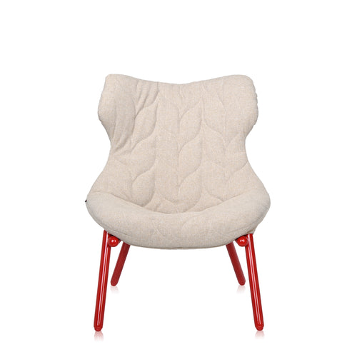 FOLIAGE POLTRONA ST/ROSSA - TREVIRA