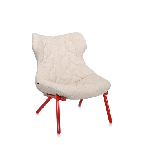 FOLIAGE POLTRONA ST/ROSSA - TREVIRA