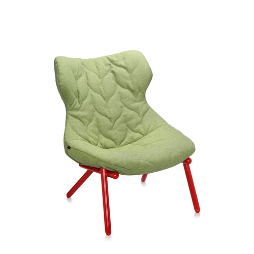 FOLIAGE POLTRONA ST/ROSSA - TREVIRA