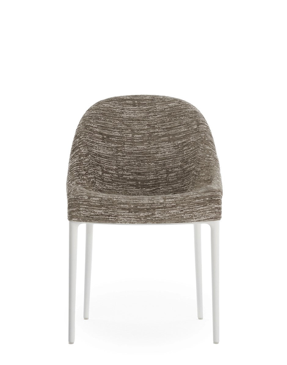ELEGANZA ELA STRUTTURA BIANCA - SEDUTA TORTORA