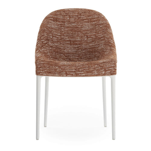 ELEGANZA ELA STRUTTURA BIANCA - SEDUTA RUGGINE