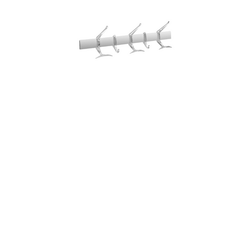 HANGER PARETE CM 60 ALL.LUCIDO