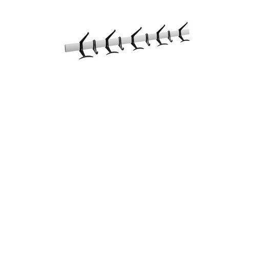 HANGER PARETE CM 90 ALL.LUCIDO