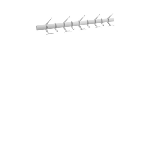 HANGER PARETE CM 90 ALL.LUCIDO