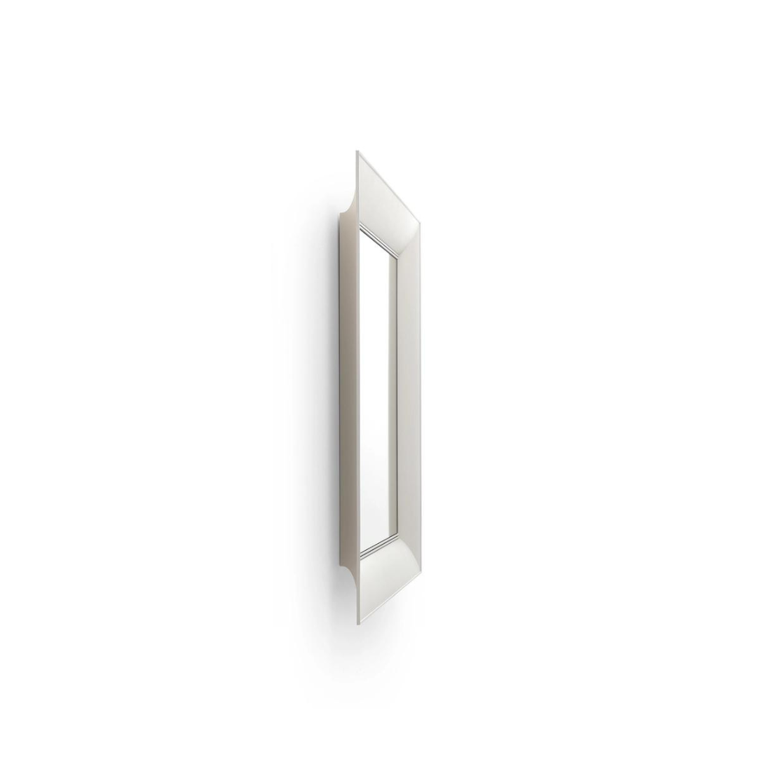 FRANCOIS GHOST SPECCHIO 79 X 65 BIANCO LUCIDO