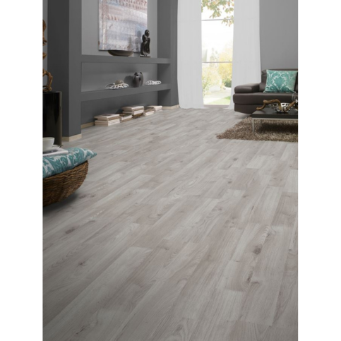 PAVIMENTO LAMINATO STANDARD ROVERE GRIGIO INVERNO - CONF. DA 2,390 MQ