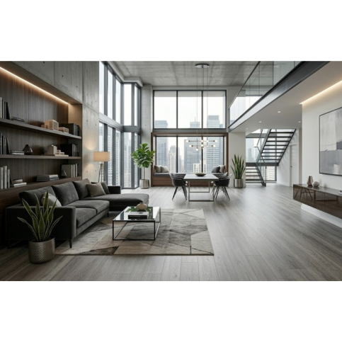 PAVIMENTO VINILICO SPC LIGHT ROVERE TORTORA NANTES - CONF. DA 2,208 MQ