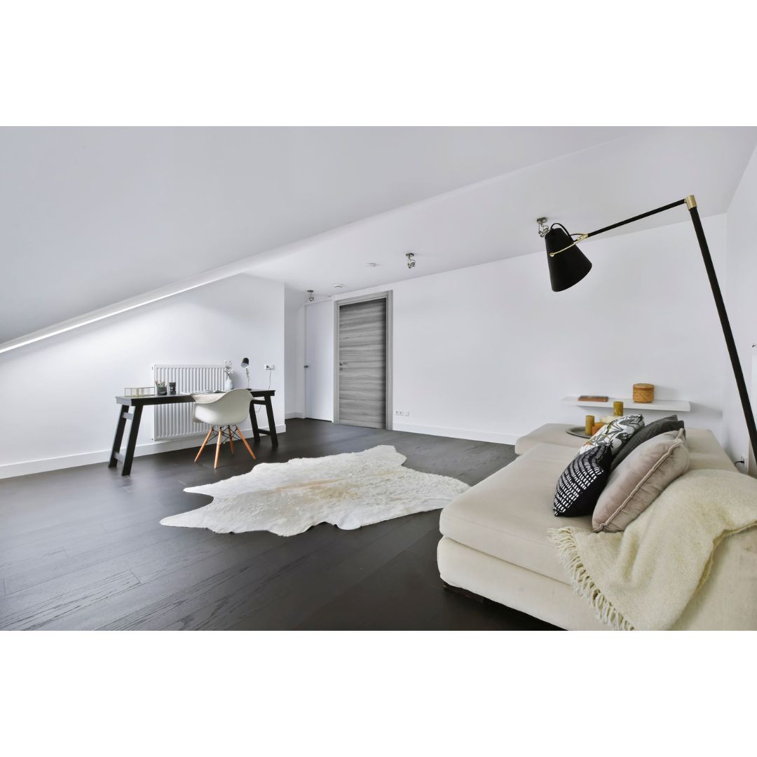 PORTA BATTENTE OLMO GRIGIO - 210 x 80 - REVERSIBILE