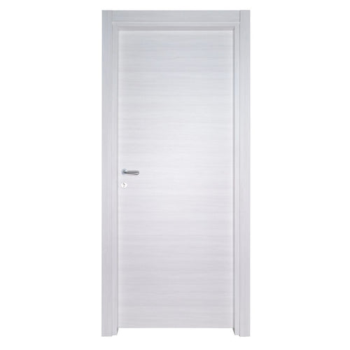 PORTA BATTENTE OLMO BIANCO - 210 x 80 - REVERSIBILE