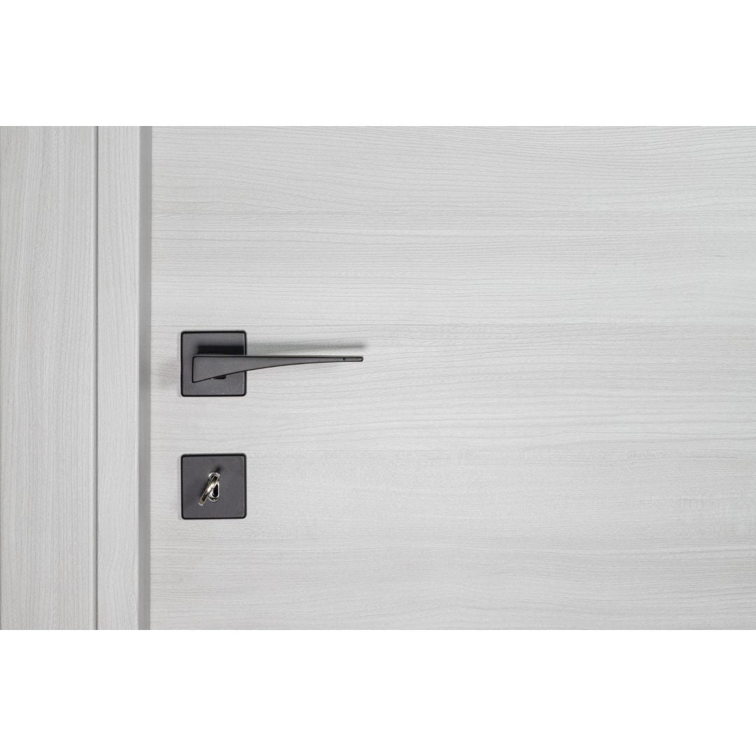 PORTA BATTENTE OLMO GRIGIO - 210 x 80 - REVERSIBILE