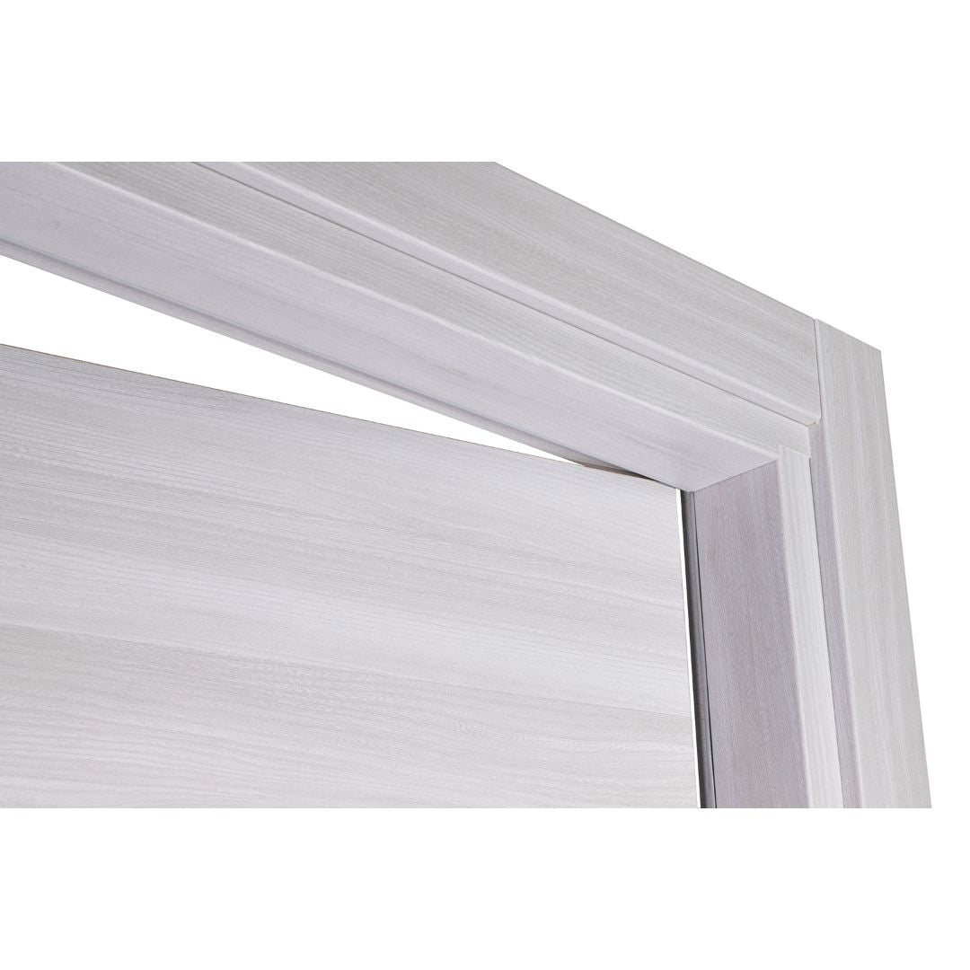 PORTA BATTENTE OLMO GRIGIO - 210 x 80 - REVERSIBILE