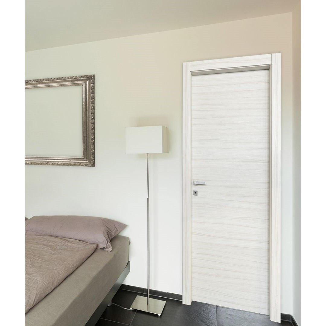 PORTA MATRIX BIANCO PALISSANDRO BATTENTE - 210 x 60 DESTRA