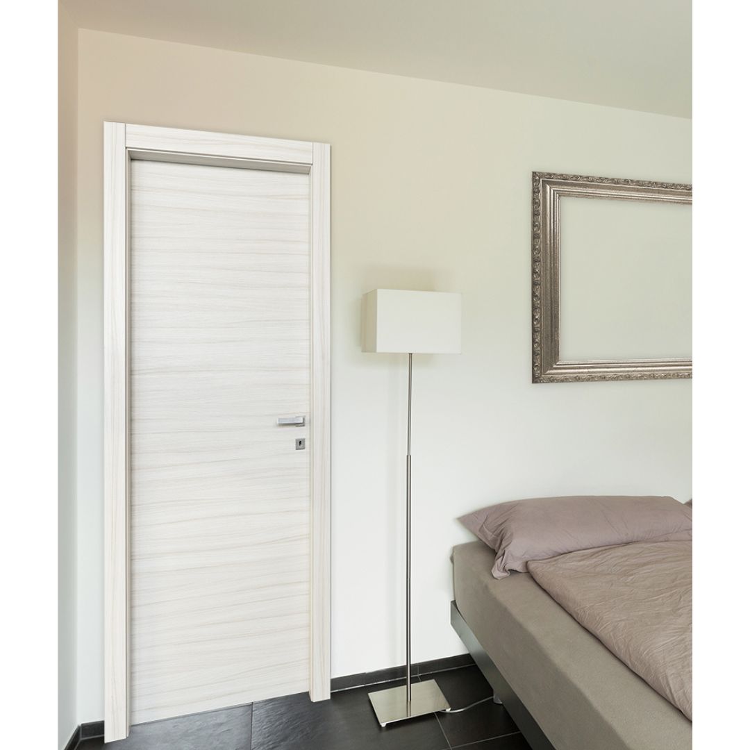 PORTA MATRIX BIANCO PALISSANDRO BATTENTE - 210 x 60 SINISTRA